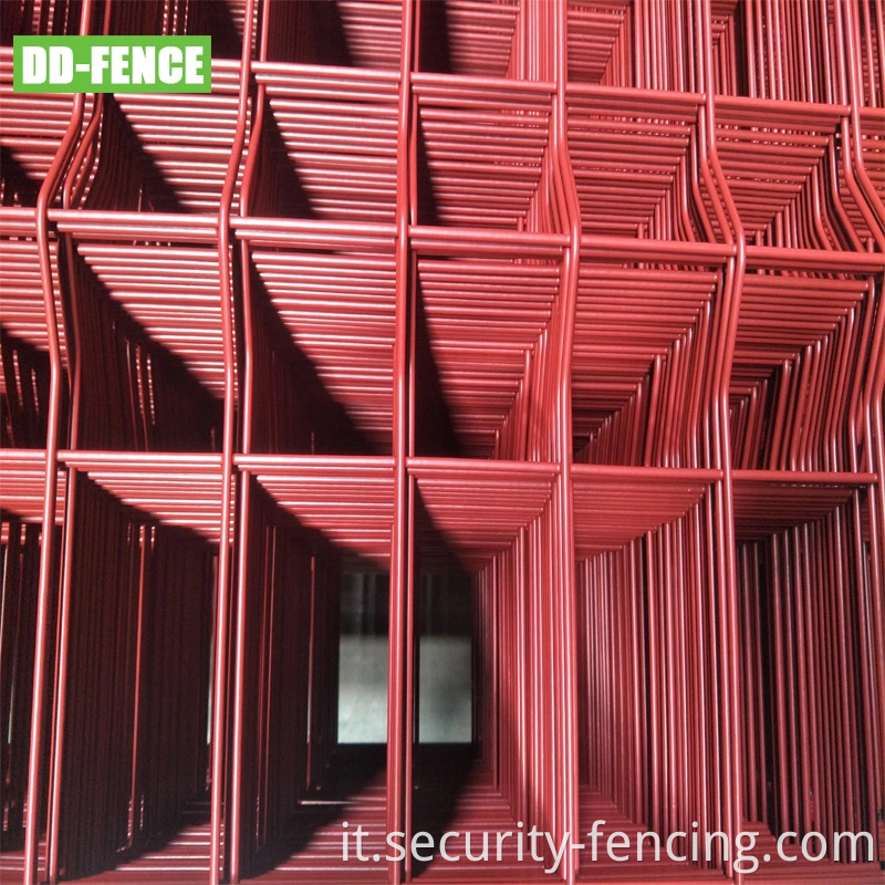 Fine della rete di filo a doppio filo del filo del bordo saldato per l'autostrada